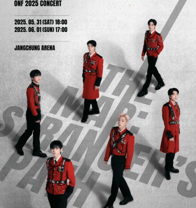 ONF Siap Gelar Konser "The Map: Stranger's Pass" di Jangchung Gymnasium Akhir Mei Ini