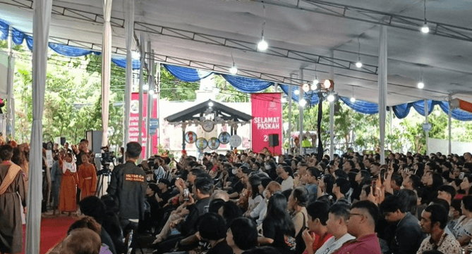 Ibadat Jumat Agung di Katedral Jakarta Digelar Tiga Sesi, Masjid Istiqlal Sediakan Parkir Jemaat