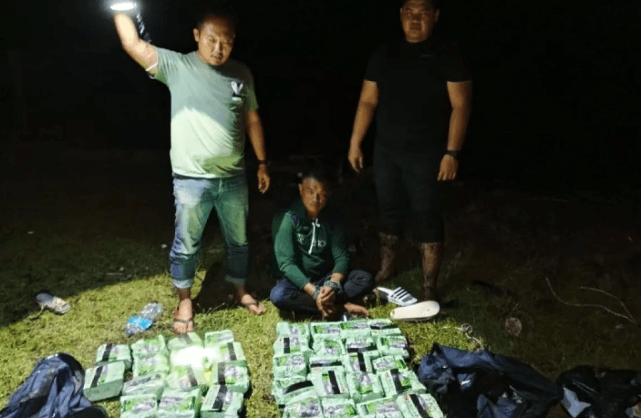 Bareskrim Polri Bongkar Penyelundupan 38 Kg Sabu Jaringan Malaysia–Indonesia di Bengkalis, Satu Tersangka Ditangkap
