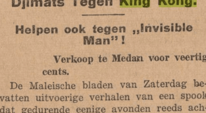 Geger Teror "King Kong" di Tahun 1934: Ketakutan Massal Berawal dari Film Bioskop