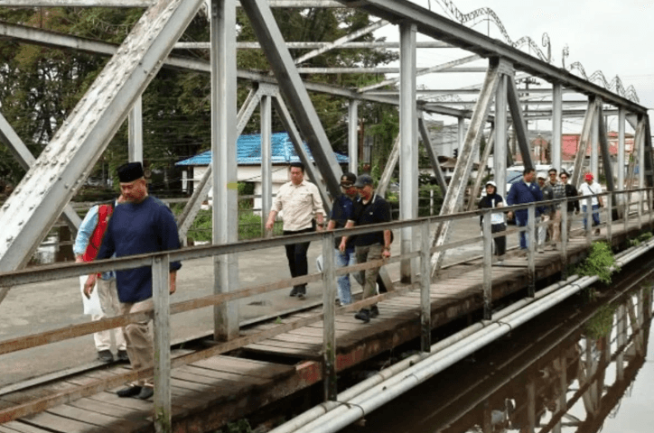 Bupati Kukar Geser Lokasi Jembatan Demi Lindungi Cagar Budaya Jembatan Besi