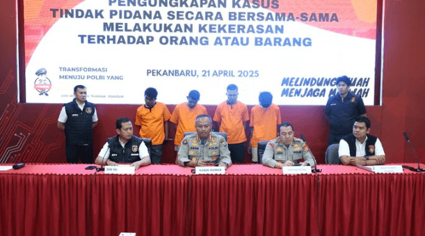 Kronologi Debt Collector Keroyok Korban hingga Masuk ke Polsek Bukitraya, Polisi: Tidak Ada Toleransi Premanisme
