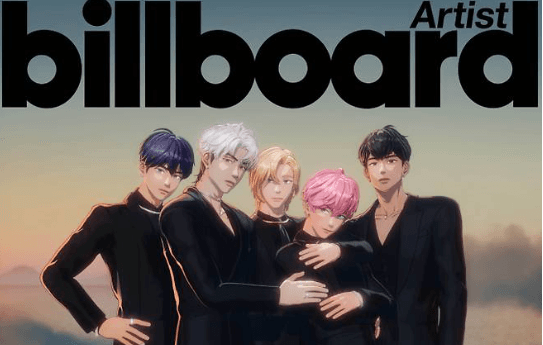 Billboard Artist Playb Edition: Perpaduan Maskulinitas dan Visual Futuristik