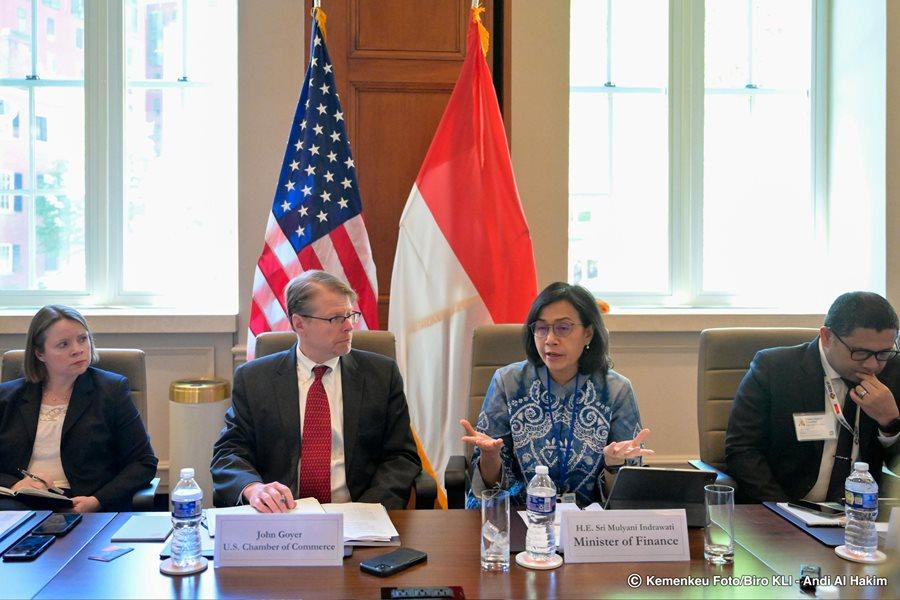 Sri Mulyani Ajak AS Bangun Ekonomi Global Bareng Indonesia