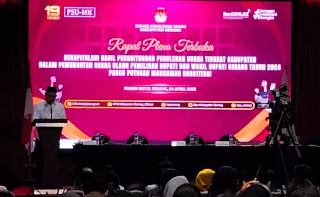Ratu Rachmatu Zakiyah-Najib Menang Telak di PSU Pilkada Serang 2024, Unggul Jauh dari Andika-Nanang
