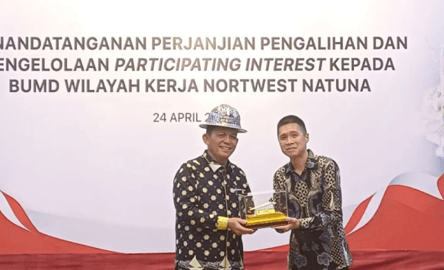 Kepri Resmi Kelola PI 10 Persen di Wilayah Kerja Northwest Natuna