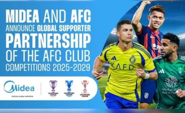 AFC Umumkan Kerja Sama Global dengan Midea untuk Kompetisi Klub Elit Asia