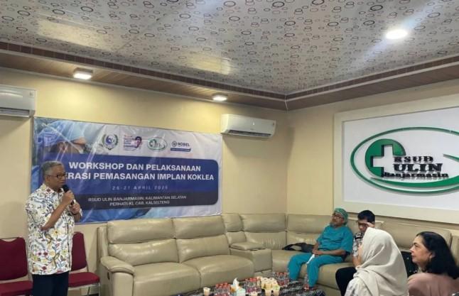 RSUD Ulin Banjarmasin Luncurkan Operasi Implan Koklea Pertama di Kalimantan