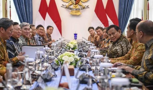 Presiden Prabowo Terima Delegasi Federasi Industri Korea, Bahas Investasi Rp30 Triliun