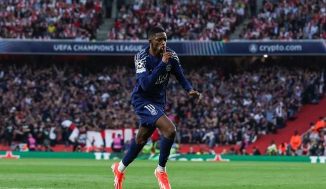 PSG Menang Tipis 1-0 di Emirates, Arsenal Butuh Keajaiban di Paris