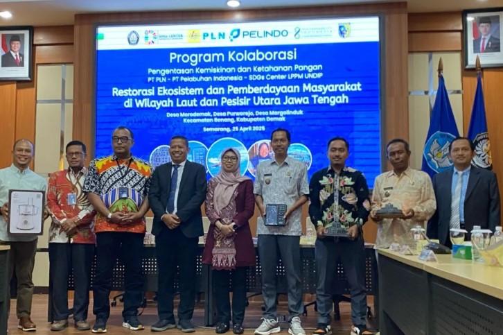 Undip Gandeng PLN dan Pelindo, Olah Limbah Jadi Solusi Pemberdayaan Masyarakat Pesisir Demak