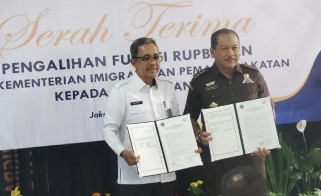 Kejagung Resmi Terima Pengalihan Pengelolaan Rupbasan dari Kementerian Imipas