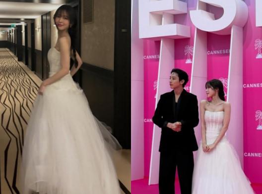 Arin Oh My Girl Tampil Mempesona di Canneseries, Promosikan Drama S-Line yang Masuk Kompetisi Internasional