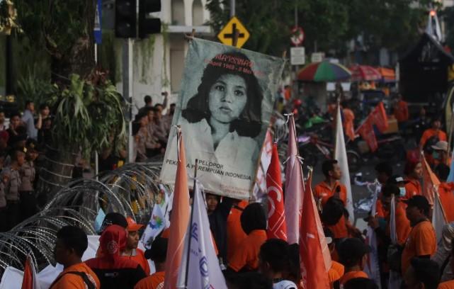 Simbol Perjuangan Buruh Kembali Menggema di Pidato Hari Buruh