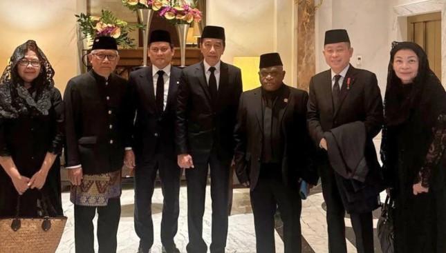 Cek Fakta: Tidak Benar Jokowi Sebut Peti Paus Fransiskus Bercahaya