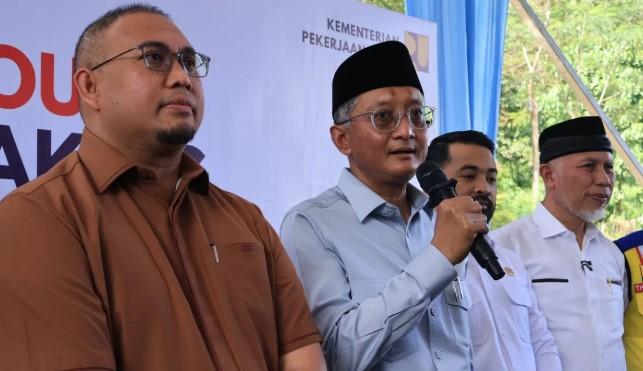 Menteri PU Minta Desain Flyover Sitinjau Lauik Sesuai Standar Rawan Gempa dan Dukung UMKM