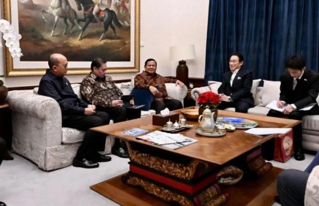 Prabowo Terima Fumio Kishida Bahas Proyek AZEC dan Penguatan Hubungan Indonesia-Jepang