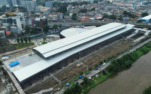 Progres Peningkatan Stasiun Tanah Abang Hampir Rampung, Capai 98 Persen