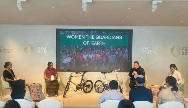Perempuan NTT Wakili Indonesia di Expo Osaka, Tampilkan Inovasi Bambu untuk Ekologi dan Ekonomi