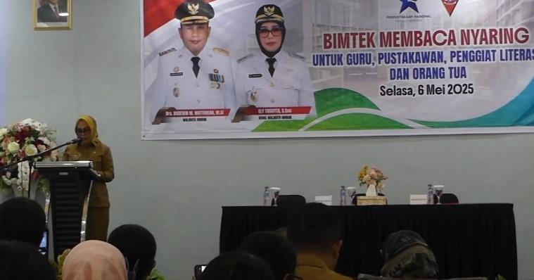 Pemkot Ambon Gunakan Metode Read Aloud untuk Tumbuhkan Budaya Literasi