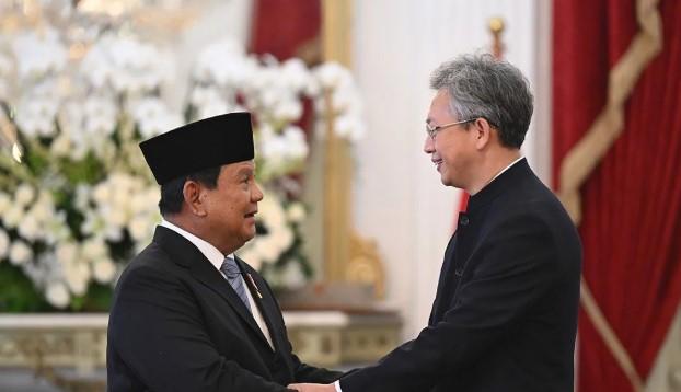 Presiden Prabowo Subianto Sambut Duta Besar Negara Sahabat di Jakarta