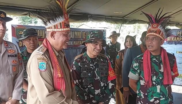 TNI AD Laksanakan TMMD ke-124 untuk Percepatan Pembangunan di Sorong