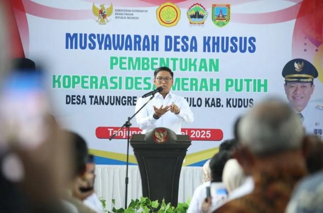Pemerintah Bentuk Koperasi Desa Merah Putih, Target 8.567 Desa dan Kelurahan di Jateng Rampung Mei 2025