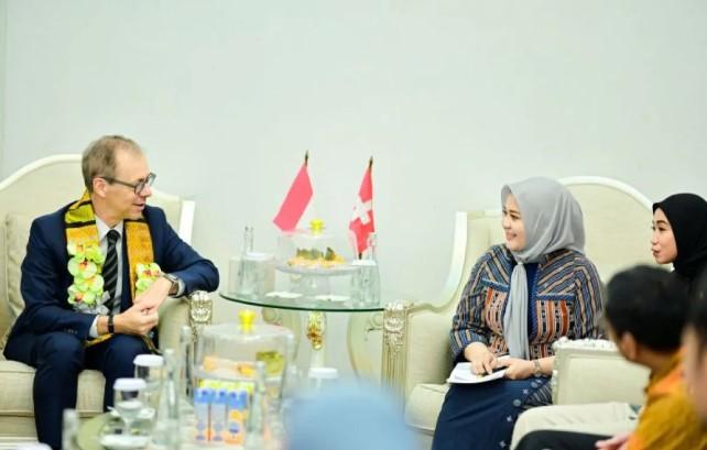 Swiss dan Sulsel Tingkatkan Kerja Sama di Bidang Energi, Vokasi, Transportasi, dan Pariwisata
