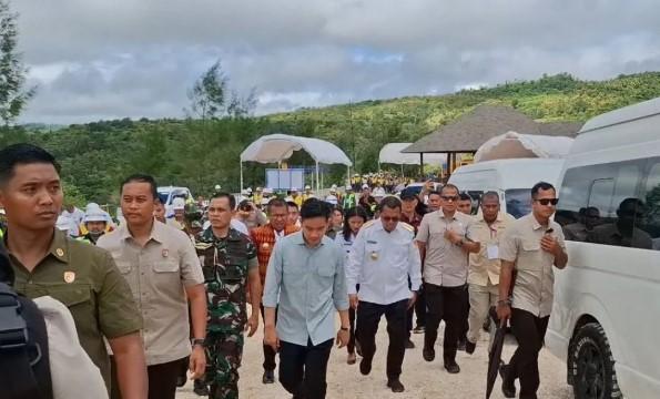 Wapres Gibran: Bendungan Manikin Adalah Kunci Ketahanan Pangan di NTT