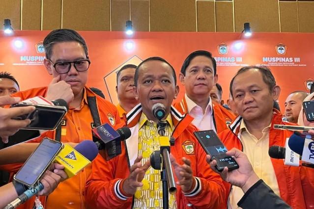 Bahlil: Golkar Tak Dapat Kursi Presiden Itu Wajar, yang Penting Kursi Legislatif Naik