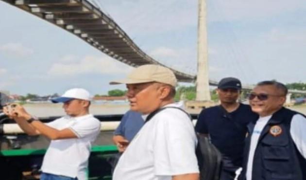 Jembatan Gentala Arasy Dinilai Aman Usai Disenggol Tongkang Batu Bara
