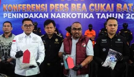 3 Kilogram Sabu Gagal Diselundupkan Lewat Pelabuhan dan Bandara Batam, Dua Kurir Ditangkap