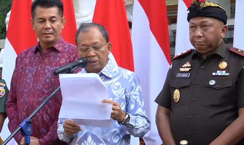 Gubernur Bali Tegas Tolak Ormas Berkedok Keamanan: Bali Sudah Kondusif dan Tak Butuh Tambahan Pengamanan