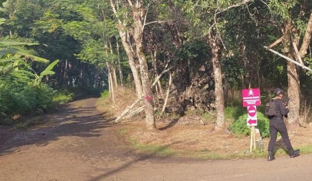 Pangdam Siliwangi Tinjau Lokasi Pemusnahan Amunisi di Garut