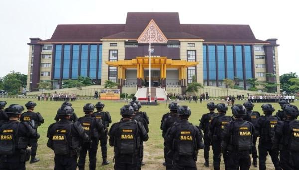 Tim Raga Diresmikan Kapolda Riau, Gabungan Tiga Satuan Tindak Premanisme