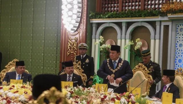 Presiden Prabowo dan Sultan Hassanal Bolkiah Tunjukkan Kedekatan, Pererat Hubungan Bilateral RI–Brunei