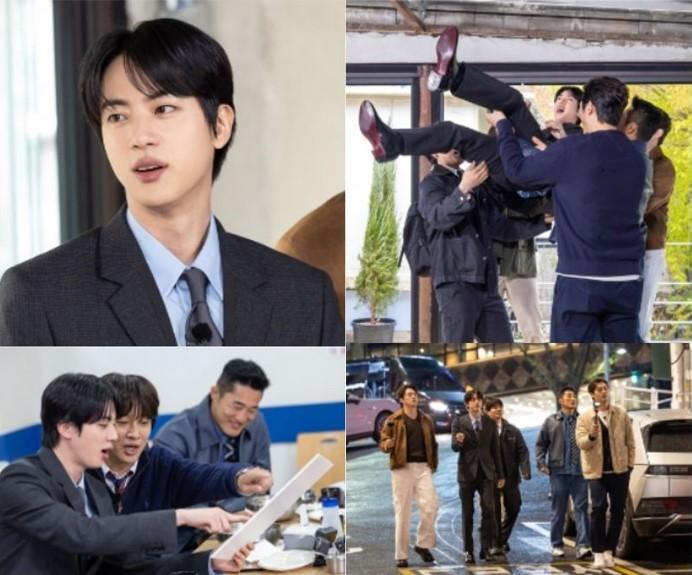 Jin BTS Kembali Meriahkan Handsome Guys, Bawakan Energi Segar dan Aksi Menggemaskan