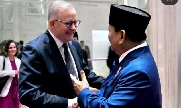 Prabowo Kunjungi PM Albanese di Hotel, Tunjukkan Hubungan Akrab Indonesia-Australia