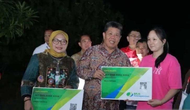 BPJamsostek Buka Anjungan di Bazar Inti Babel untuk Permudah Akses Kepesertaan