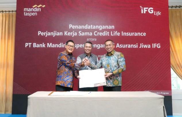 IFG Life dan Bank Mandiri Taspen Kolaborasi Hadirkan Asuransi Jiwa untuk Debitur