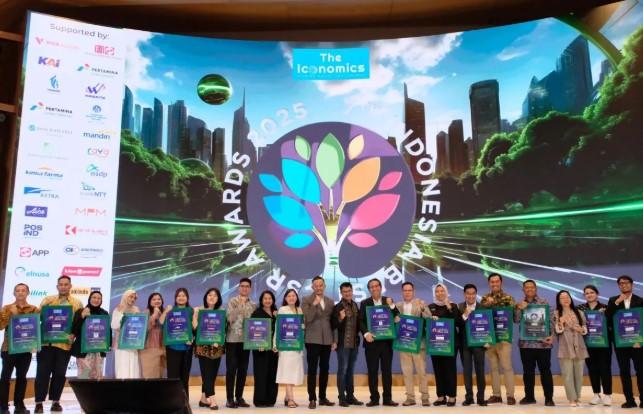 Pertamina International Shipping Borong Tiga Penghargaan CSR dari The Iconomics 2025