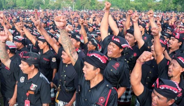 Aksi Ribuan Pecalang di Bali Tegaskan Penolakan Terhadap Premanisme dan Gangguan Keamanan