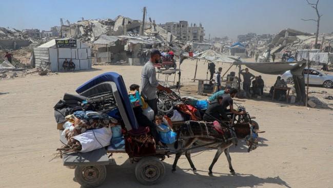 Tanpa Henti, Serangan Israel Hancurkan Permukiman dan Paksa Ribuan Warga Gaza Tinggalkan Rumah