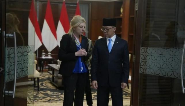 Menlu Sugiono Terima Dubes Serbia, Tegaskan Komitmen Peningkatan Hubungan Bilateral