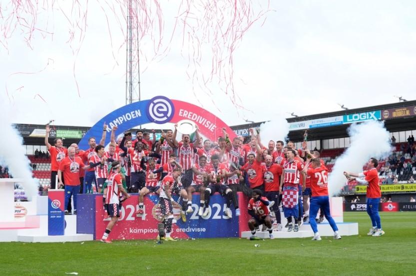 PSV Kunci Gelar Juara Eredivisie Musim Ini Setelah Menang di Laga Terakhir
