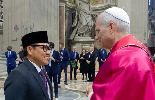 PKB: Kehadiran Cak Imin di Vatikan Tegaskan Komitmen Indonesia Jaga Toleransi dan Perdamaian Dunia