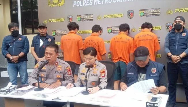 Empat Pelaku Curanmor di Pesanggrahan Ditangkap, Motor Curian Dijual Hanya Rp200 Ribu