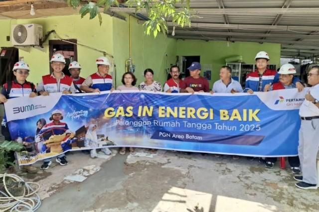 PGN Perluas Jaringan GasKita di Batam, Targetkan 4.000 Sambungan Rumah Tangga Tahun Ini