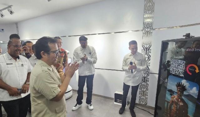 Wamen Komdigi Resmikan AI Experience Center Pertama di Papua, Dukung Transformasi Digital Inklusif