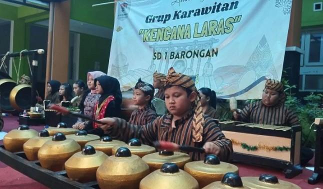 SD Negeri 1 Barongan Kudus Lestarikan Budaya Jawa Lewat Ekstrakurikuler Karawitan